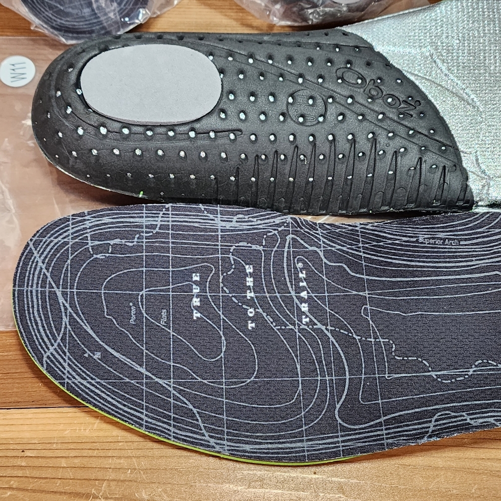 Women's Oboz Mylar OFit Insoles Bundle qty 3, durable support, comfort NIB, $120 - Picture 8 of 16